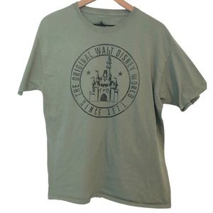 Walt Disney World Green Unisex Large T-shirt